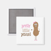 Aimant Jolie Petite cacahuète (Recto/Verso)