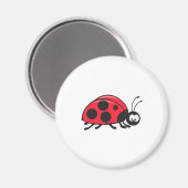 Aimant jolie petite coccinelle (Recto/Verso)