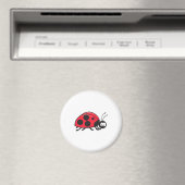 Aimant jolie petite coccinelle (In Situ (Lave-vaisselle))