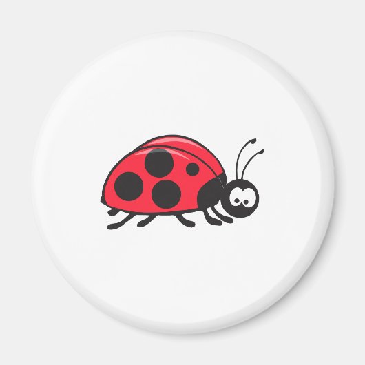 Aimant jolie petite coccinelle (Devant)
