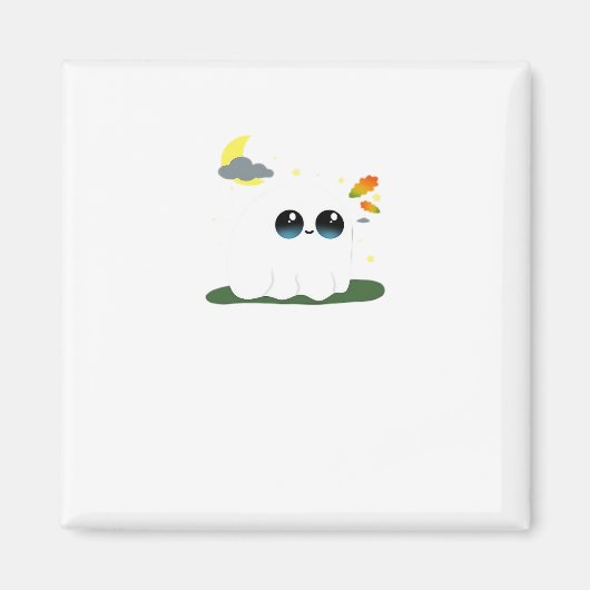 Aimant Jolie Petite Scène Automnale de Boostie Vintage Cl (Devant)