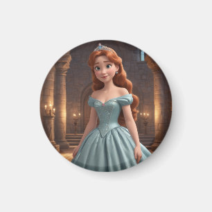 Aimant Jolie princesse