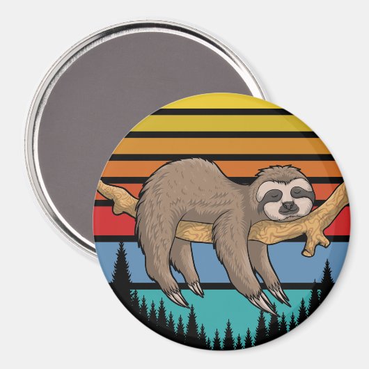 Aimant Jolie Sloth (Recto/Verso)