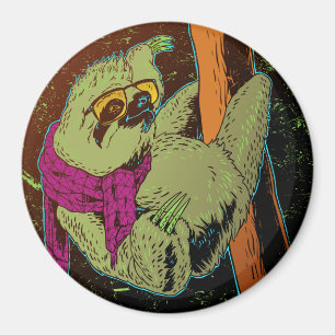 Aimant Jolie Sloth