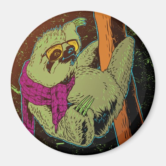 Aimant Jolie Sloth (Devant)