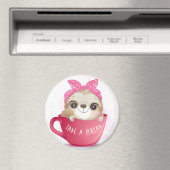 Aimant Jolie Sloth (In Situ (Lave-vaisselle))