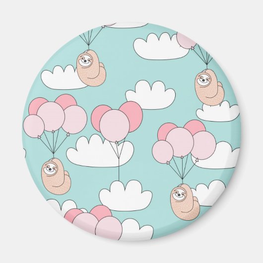 Aimant Jolie Sloth (Devant)