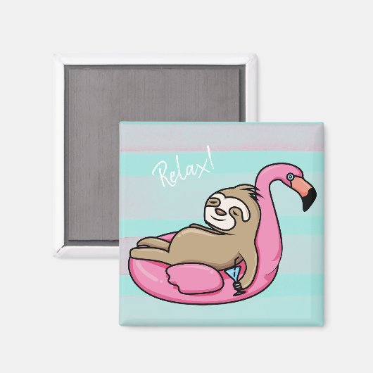 Aimant Jolie Sloth (Recto/Verso)