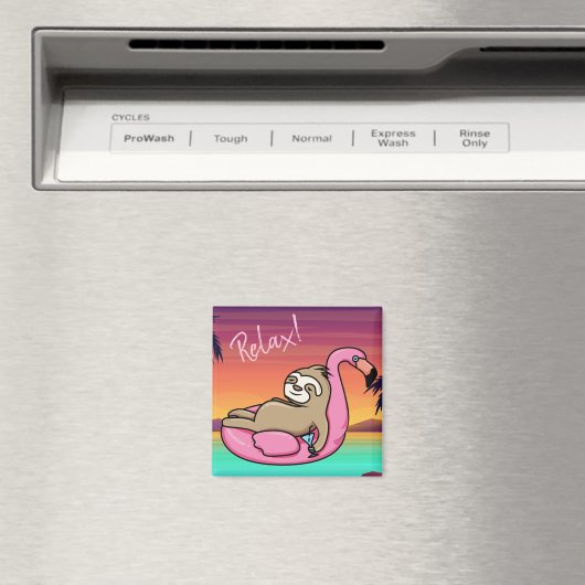 Aimant Jolie Sloth (In Situ (Lave-vaisselle))