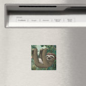Aimant Jolie Sloth (In Situ (Lave-vaisselle))