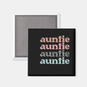 Aimant Jolie Tante Moderne (Recto/Verso)