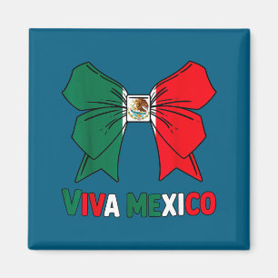 Aimant Jolies filles viva mexique drapeau mexicain toute
