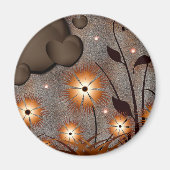 Aimant Jolies fleurs (Devant)