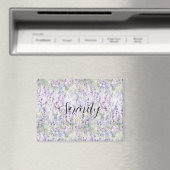 Aimant Jolies Fleurs Violettes (In Situ (Lave-vaisselle))