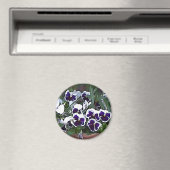 Aimant Jolies Pansies (In Situ (Lave-vaisselle))