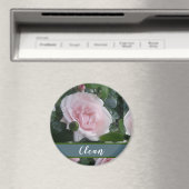 Aimant Jolies roses florales roses (In Situ (Lave-vaisselle))