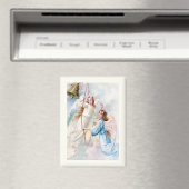 Aimant Jolis Anges Avec Cloche (In Situ (Lave-vaisselle))