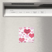 Aimant Jolis cœurs de la Saint-Valentin (In Situ (Lave-vaisselle))