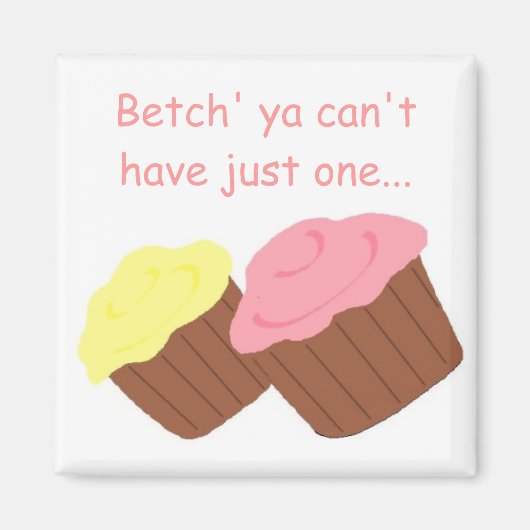 Aimant Jolis Cupcakes (Devant)
