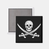 Aimant Jolly roger (Recto/Verso)