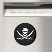 Aimant Jolly roger drapeau de pirate (In Situ (Lave-vaisselle))
