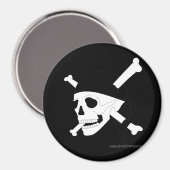 Aimant Jolly roger n° 1 (Recto/Verso)
