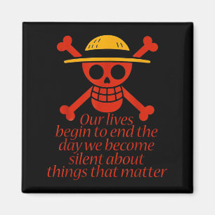 Aimant Jolly Roger Nos vies les choses qui comptent