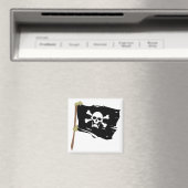 Aimant Jolly Roger Pirate Flag (In Situ (Lave-vaisselle))