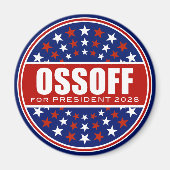 Aimant Jon Ossoff Président 2028 (Devant)