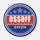 Aimant Jon Ossoff Président 2028 (Devant)