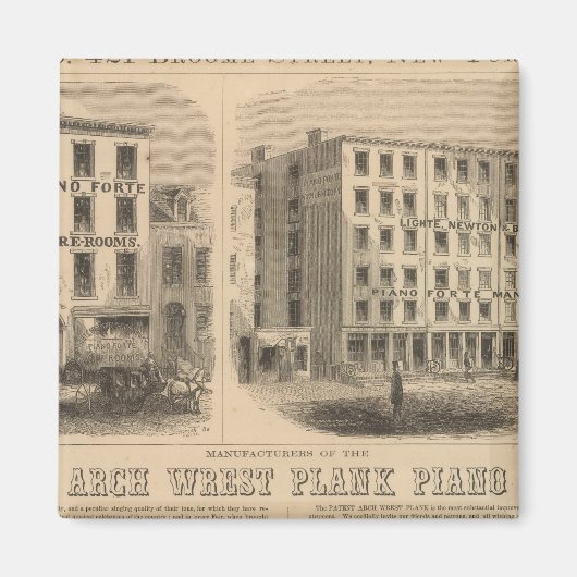 Aimant Jones, White et McCurdy's Dental Depots (Devant)