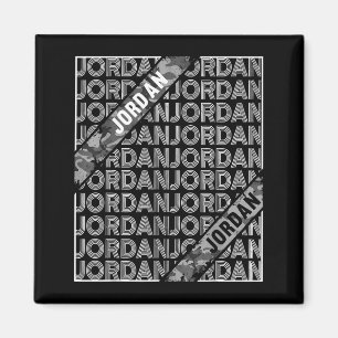 Aimant Jordan vintage design hommes femmes enfants