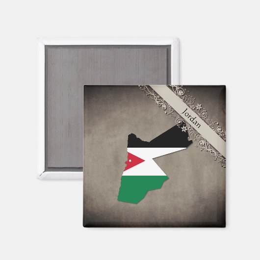 Aimant Jordanie (Recto/Verso)