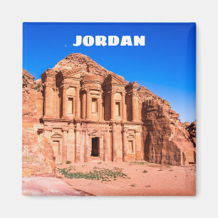 Aimant Jordanie avec Monastère de Petra