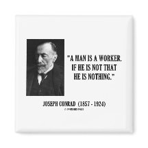 Joseph Conrad Un Homme Est Une Citation De Travail