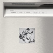 Aimant Joseph Mallord William Turner | Homme assis (In Situ (Lave-vaisselle))