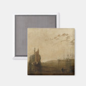 Aimant Joseph Mallord William Turner | Hulks sur le Tamar (Recto/Verso)