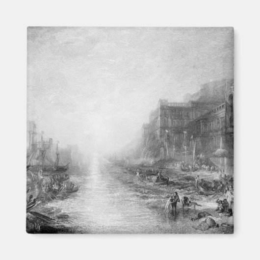 Aimant Joseph Mallord William Turner | L'embarquement de (Devant)