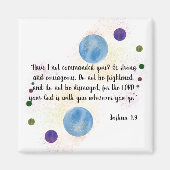 Aimant Joshua 1:9 (Devant)