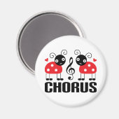 Aimant Jote Chorus Red Ladybugs (Recto/Verso)