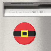 Aimant Jote Père Noël Belly Belt Buckle Noël Fun (In Situ (Lave-vaisselle))