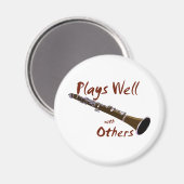 Aimant Joue bien avec d'autres Clarinet (Recto/Verso)