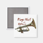 Aimant Joue bien avec les autres/ Trumpet (Recto/Verso)