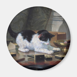 Aimant Jouer au chat par Henriëtte Ronner-Knip