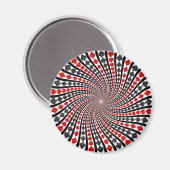 Aimant Jouer Carte Convient Spiral : (Recto/Verso)