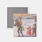 Aimant Jouets volants Krampus et enfants (Recto/Verso)