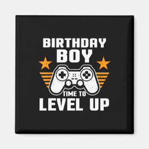 Aimant Joueur d'Anniversaire Joueur d'Ordinateur Vidéo Je