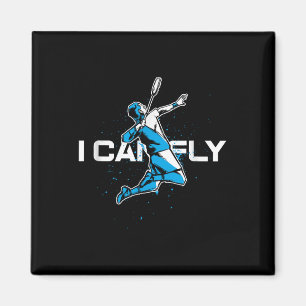 Aimant Joueur de badminton Fly Entraîneur de volant Raque