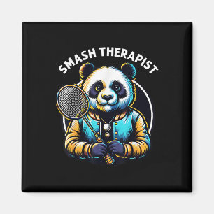 Aimant Joueur de badminton Pun Thérapeute de smash de nav