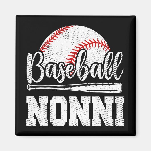 Aimant Joueur de baseball Nonni Joueur Mère #39; #39; s D (Devant)